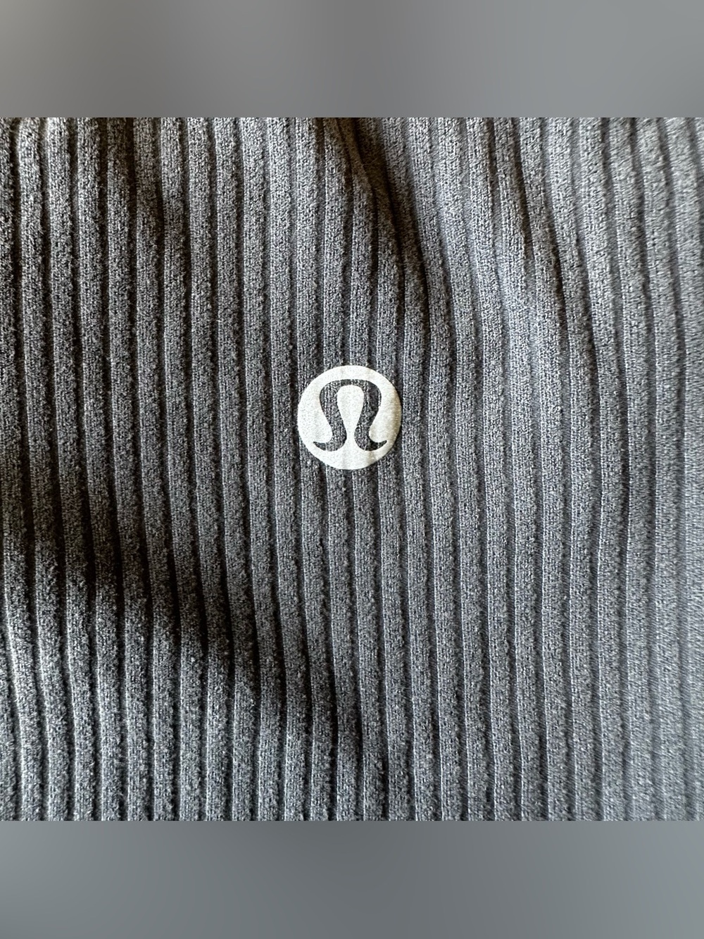 Lululemon Grey Ribbed Align Tank - Picture 3 of 5